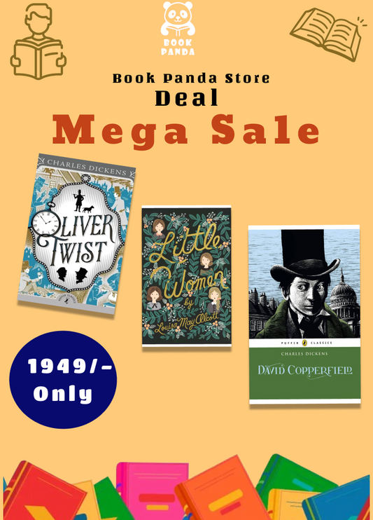 Combo Deal – Little Women + David Copperfield + Oliver Twist (English Literary Classics – 3 Book Set)
