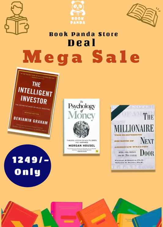 Combo Deal – The Intelligent Investor + The Millionaire Next Door + The Psychology of Money (3 Finance & Wealth-Building Books Set – Business Readers Collection)