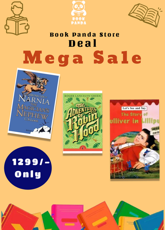 Combo Deal – The Magician's Nephew (Chronicles of Narnia) + The Adventures of Robin Hood + The Story of Gulliver in Lilliput (3 Classic Fantasy Books Set – Children’s Collection)