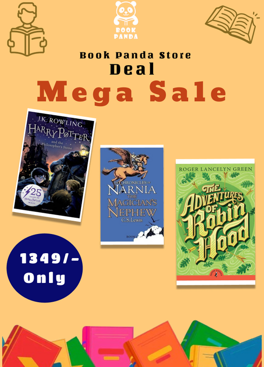 Combo Deal – Harry Potter + Narnia: The Magician’s Nephew + Robin Hood (Popular Fiction & Fantasy Books Set – 3 Novels)