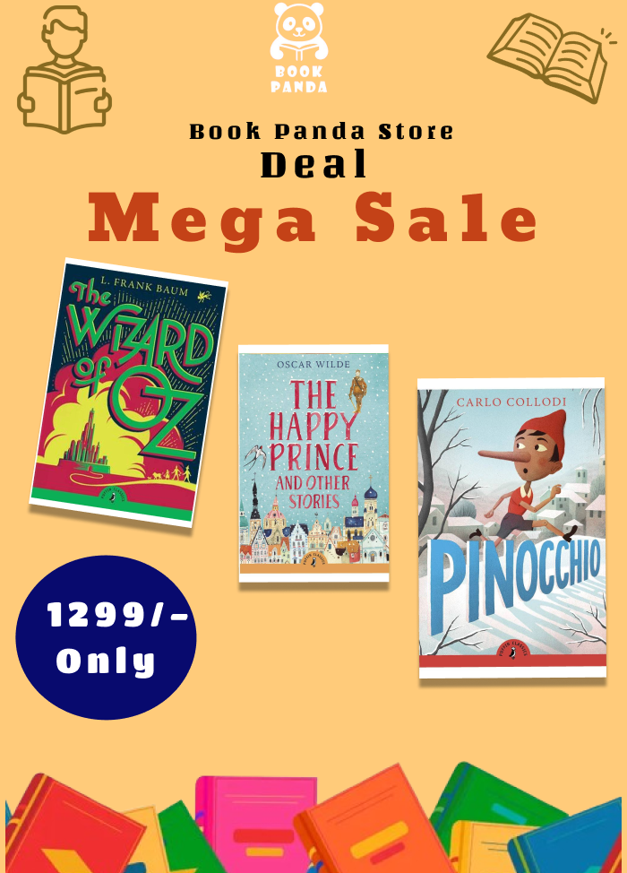 Combo Deal – Pinocchio + The Happy Prince & Other Stories + The Wizard of Oz (Classic English Fairy Tales – 3 Book Set)