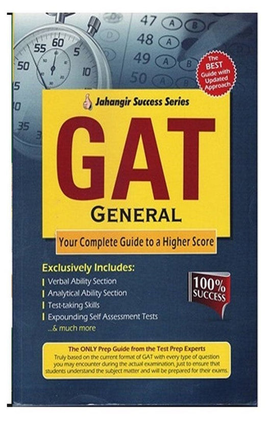 GAT General – Jahangir’s Success Series | Complete Guide for NTS / HEC / Aptitude Tests