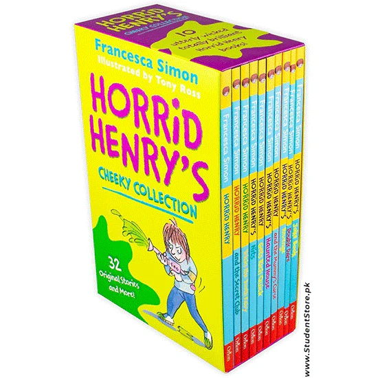 Horrid Henry – 10 Book Box Set by Francesca Simon (Funny Children’s Stories)