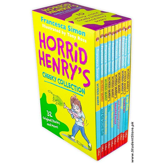 Horrid Henry – 10 Book Box Set by Francesca Simon (Funny Children’s Stories)
